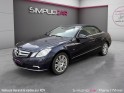 Mercedes classe e cabriolet 200 cgi blueefficiency executive occasion paris 17ème (75)(porte maillot) simplicicar...