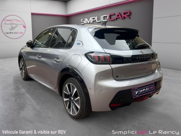 Peugeot 208 electrique 50 kwh 136ch gt toit panoramique ligne led caméra de recul garantie 12 mois occasion simplicicar le...
