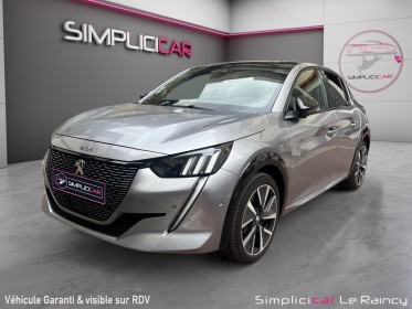 Peugeot 208 electrique 50 kwh 136ch gt toit panoramique ligne led caméra de recul garantie 12 mois occasion simplicicar le...
