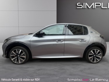 Peugeot 208 electrique 50 kwh 136ch gt toit panoramique ligne led caméra de recul garantie 12 mois occasion simplicicar le...
