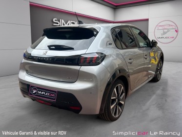 Peugeot 208 electrique 50 kwh 136ch gt toit panoramique ligne led caméra de recul garantie 12 mois occasion simplicicar le...