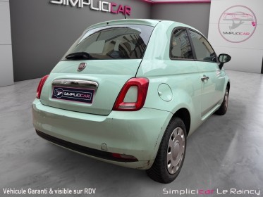 Fiat 500 my17 1.2 69 ch eco pack lounge garantie 12 mois occasion simplicicar le raincy simplicicar simplicibike france