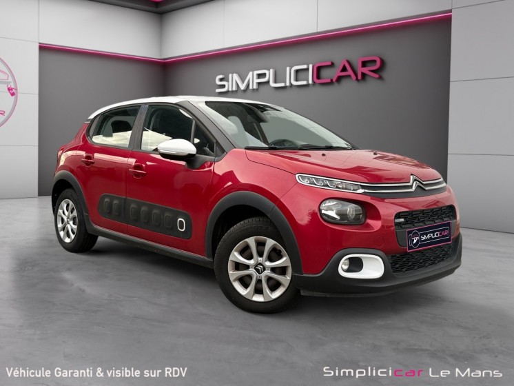 Citroen c3 c3 puretech 82 feel suivi complet citroën garantie 12 mois occasion simplicicar le mans simplicicar simplicibike...