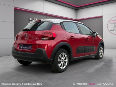 Citroen c3 c3 puretech 82 feel suivi complet citroën garantie 12 mois occasion simplicicar le mans simplicicar simplicibike...