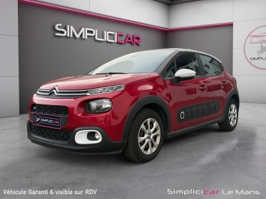 Citroen c3 c3 puretech 82 feel suivi complet citroën garantie 12 mois occasion simplicicar le mans simplicicar simplicibike...