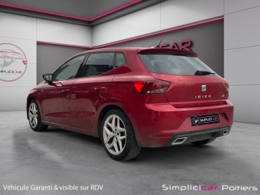 Seat ibiza fr 1.0 ecotsi 115 ch carplay garantie 12 mois occasion simplicicar poitiers simplicicar simplicibike france