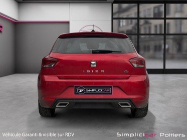 Seat ibiza fr 1.0 ecotsi 115 ch carplay garantie 12 mois occasion simplicicar poitiers simplicicar simplicibike france