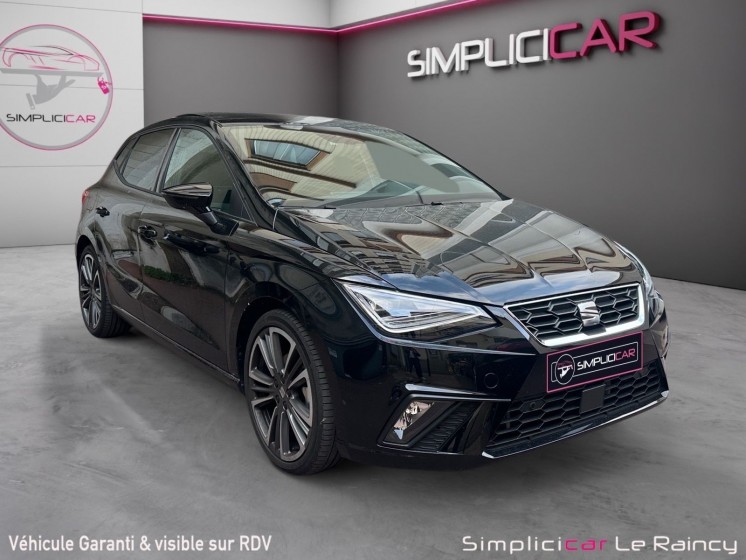 Seat ibiza 1.5 tsi 150 ch s/s act dsg7 fr exclusive 40 eme anniverssaire garantie 12 mois occasion simplicicar le raincy...