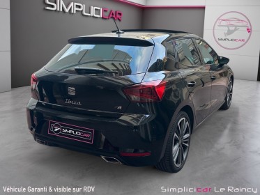 Seat ibiza 1.5 tsi 150 ch s/s act dsg7 fr exclusive 40 eme anniverssaire garantie 12 mois occasion simplicicar le raincy...