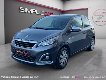 Peugeot 108 vti 72ch ss bvm5 style garantie 12 mois occasion simplicicar toulon ouest simplicicar simplicibike france