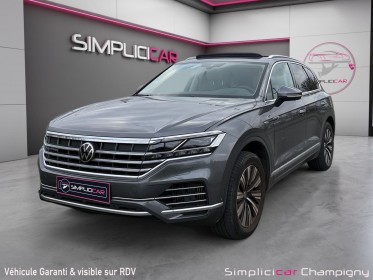 Volkswagen touareg 3.0 tsi ehybrid 381ch tiptronic 8 4motion elegance francais full entretien volkswagen occasion...