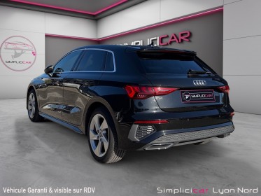 Audi a3 sportback 40 tfsie 204 s tronic 6 s line sieges sline carplay cockpit virtuel garantie 12 mois occasion simplicicar...