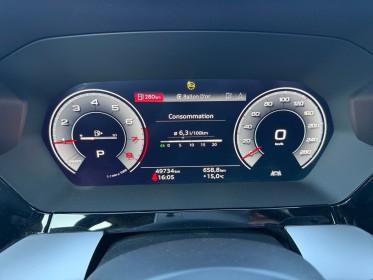 Audi a3 sportback 40 tfsie 204 s tronic 6 s line sieges sline carplay cockpit virtuel garantie 12 mois occasion simplicicar...
