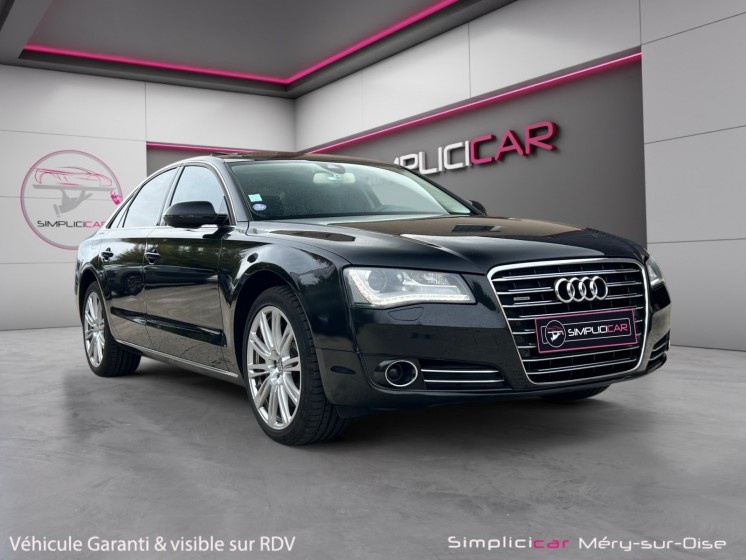 Audi a8 v8 4.2 fsi 372 quattro avus tiptronic soft close bose caméra nocturne garantie 12 mois occasion simplicicar...