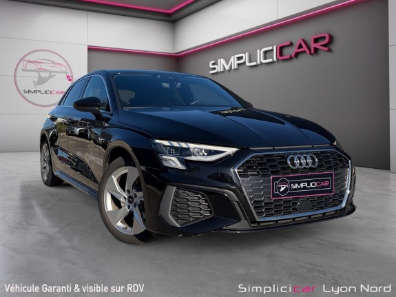 Audi a3 sportback 35 tfsi mild hybrid 150 s tronic 7 s line occasion simplicicar lyon nord simplicicar simplicibike france