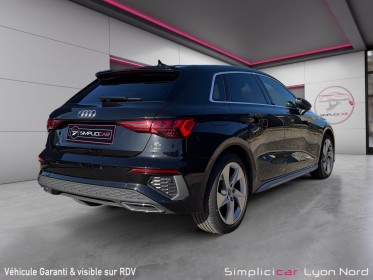 Audi a3 sportback 35 tfsi mild hybrid 150 s tronic 7 s line occasion simplicicar lyon nord simplicicar simplicibike france