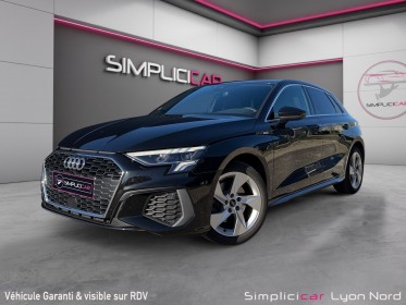 Audi a3 sportback 35 tfsi mild hybrid 150 s tronic 7 s line occasion simplicicar lyon nord simplicicar simplicibike france