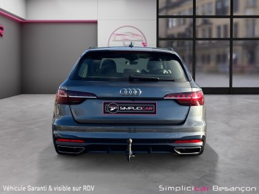 Audi a4 avant 35 tfsi 150 s tronic s-line suivi audi attelage electrique apple car play caméra recul sièges chauffant...