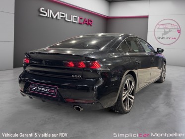 Peugeot 508 225ch eat8 gt moteur a chaine focal camera 360 toit ouvrant garantie 12 mois occasion montpellier (34)...