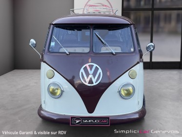 Volkswagen combi t1 split 1965 - expertise récente - etat rare occasion simplicicar genevois simplicicar simplicibike france