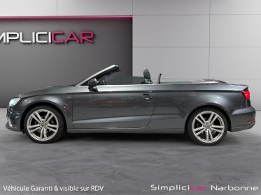 Audi a3 cabriolet 2.0 tdi 150 s line garantie 12 mois capote acoustique occasion simplicicar narbonne simplicicar...
