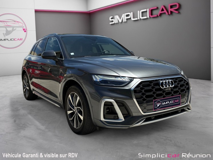 Audi q5 2.0 tdi 163ch s tronic 7 - s line - caméra de recul 360 - climatisation automatiques 3 zones - chargeur induction...