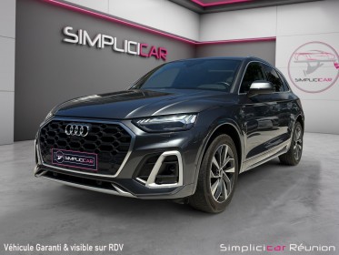 Audi q5 2.0 tdi 163ch s tronic 7 - s line - caméra de recul 360 - climatisation automatiques 3 zones - chargeur induction...