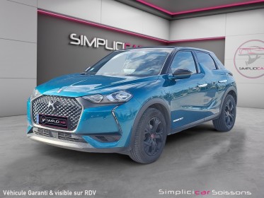 Ds ds3 bluehdi performance line - suivi/caméra ar/carplay - garantie 12 mois occasion simplicicar soissons simplicicar...