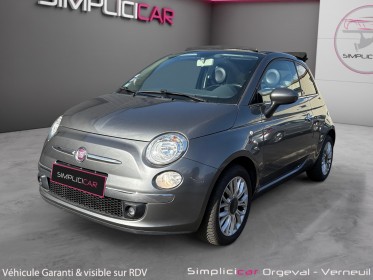 Fiat 500c 1.2 8v 69ch lounge/ toit ouvrant/ radar ar occasion simplicicar orgeval  simplicicar simplicibike france