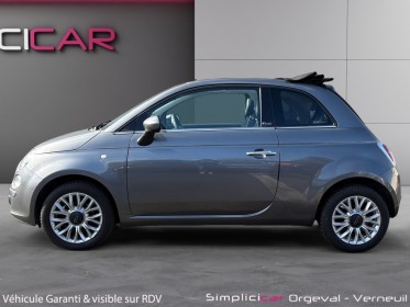 Fiat 500c 1.2 8v 69ch lounge/ toit ouvrant/ radar ar occasion simplicicar orgeval  simplicicar simplicibike france