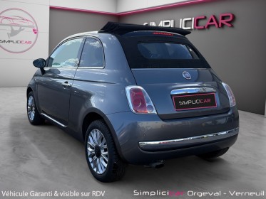 Fiat 500c 1.2 8v 69ch lounge/ toit ouvrant/ radar ar occasion simplicicar orgeval  simplicicar simplicibike france