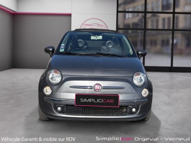 Fiat 500c 1.2 8v 69ch lounge/ toit ouvrant/ radar ar occasion simplicicar orgeval  simplicicar simplicibike france