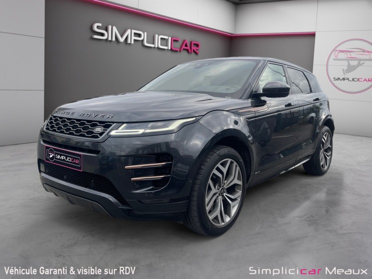 Land rover range rover evoque 2.0 d180 mhev 4wd r-dynamic hse occasion simplicicar meaux simplicicar simplicibike france