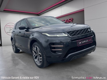 Land rover range rover evoque 2.0 d180 mhev 4wd r-dynamic hse occasion simplicicar meaux simplicicar simplicibike france