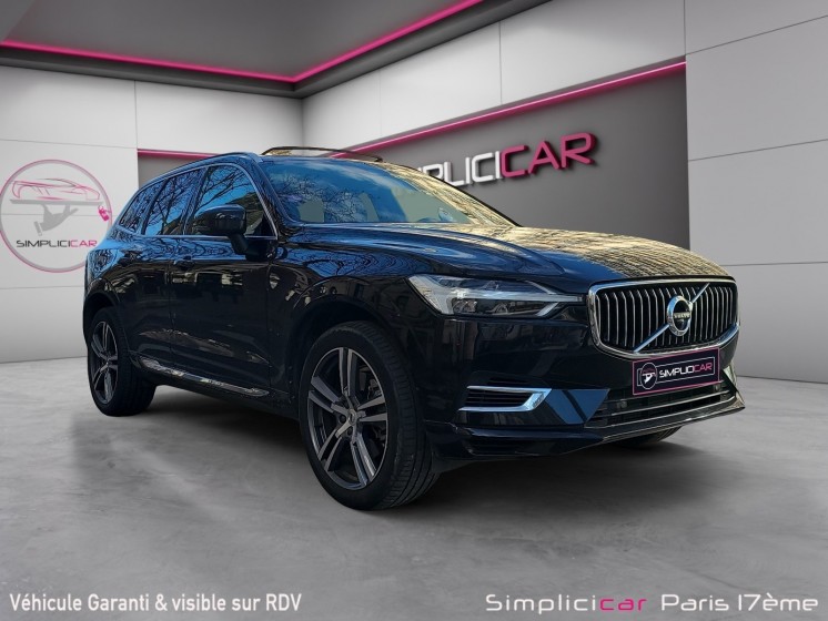 Volvo xc60 t8 twin engine 303 ch  87 ch geartronic 8 inscription luxe/ camera 360 / carplay / sieges cuir occasion paris...