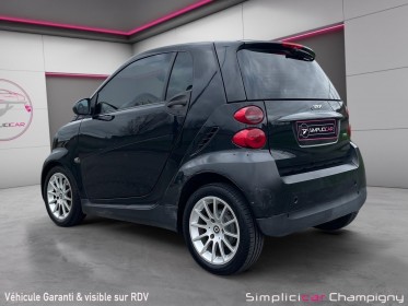 Smart fortwo coupe 451 1.0 passion toit panoramique - faible kilométrage -boîte automatique occasion champigny-sur-marne...