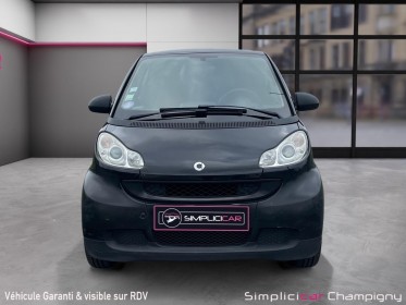 Smart fortwo coupe 451 1.0 passion toit panoramique - faible kilométrage -boîte automatique occasion champigny-sur-marne...