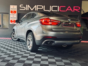 Bmw x6 f16 xdrive30d 258 ch lounge plus - entretiens bmw - garantie 12 mois occasion  simplicicar aix les bains simplicicar...