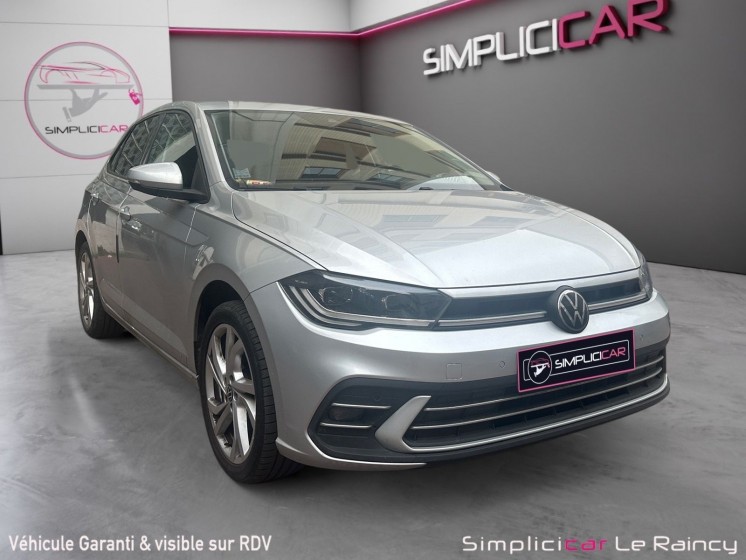 Volkswagen polo 1.0 tsi 95 ss dsg7 style entretiens vw carplay garantie 12 mois occasion simplicicar le raincy simplicicar...