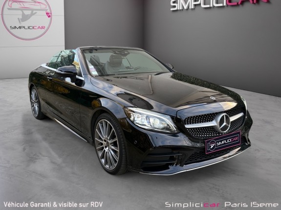 Mercedes classe c cabriolet 200 9g-tronic amg line full options / garantie 12 mois occasion paris 15ème (75) simplicicar...