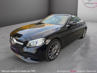 Mercedes classe c cabriolet 200 9g-tronic amg line full options / garantie 12 mois occasion paris 15ème (75) simplicicar...