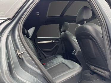 Audi q3 2.0 tdi 150 ch s tronic 7 quattro s line suivi constructeur toit panoramique 4 pneus neige offerts occasion...