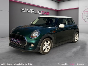 Mini cooper 1.5 turbo 136 ch - gps - radar de recul - 1ere main - garantie 12 mois occasion simplicicar nimes - rb auto...