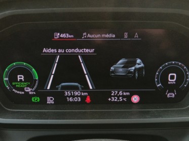 Audi q4 e-tron 50 quattro 299 ch 82 kw finition s line / caméra de recul occasion réunion ville st pierre simplicicar...