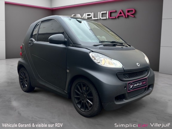 Smart fortwo ii 52 kw passion mhd softouch occasion simplicicar villejuif  simplicicar simplicibike france