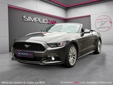 Ford mustang convertible 2.3 ecoboost 317 sièges av chauffants et ventilés sièges cuir garantie 12 mois occasion...