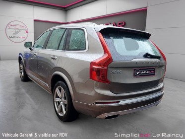 Volvo xc90 t8 twin engine 30387 ch geartronic 8 7pl inscription luxe carplay très bon suivi garantie 12 mois occasion...
