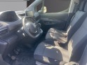 Peugeot partner fourgon standard 650 kg bluehdi 100 bvm5 asphalt carplay caméra de recul garantie 12 mois occasion...
