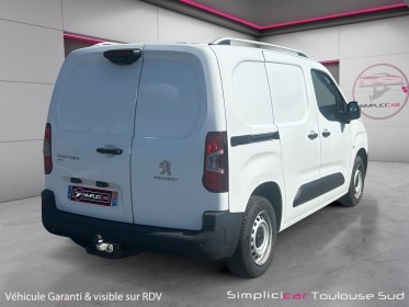 Peugeot partner fourgon standard 650 kg bluehdi 100 bvm5 asphalt carplay caméra de recul garantie 12 mois occasion...