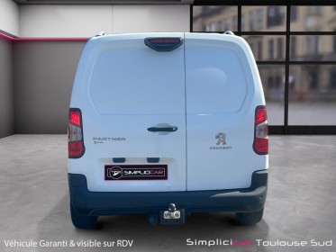 Peugeot partner fourgon standard 650 kg bluehdi 100 bvm5 asphalt carplay caméra de recul garantie 12 mois occasion...